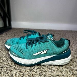 Altra Womens ALW1948G336 Paradigm 4.5 Teal Low Running Shoes Size 6.5